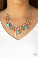 Southern Sweetheart - Multi-Colored Necklace Paparazzi