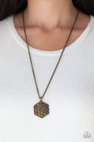 East Coast Elixir - Brown Necklace Paparazzi