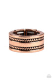 Special Ops - Copper Men's Ring Paparazzi