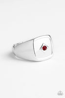 Immortal - Red Men's Ring Paparazzi