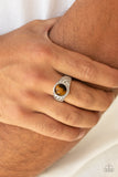 Play It Cool - Brown Men's Ring