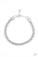 Fighting Chance - Silver Bracelet Paparazzi