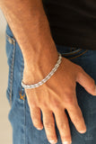 Fighting Chance - Silver Bracelet Paparazzi