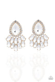 A Breath of Fresh HEIR - Gold Post Earrings Paparazzi