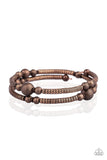 West End Wraparound - Copper Bracelet Paparazzi