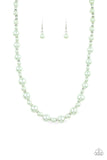 Pearl Heirloom - Green Necklace Paparazzi
