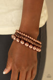 A PEARL-fect Ten - Copper Bracelet Paparazzi