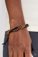 Outdoor Expedition - Brown Urban Bracelet Paparazzi