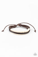 Rugged Roper - Brown Urban Bracelet Paparazzi