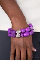 Fruity Flavor - Purple Bracelet Paparazzi