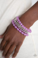 Sugary Sweet - Purple Bracelet Paparazzi