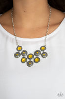 Whats Your Star Sign? - Yellow Necklace Paparazzi