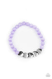 Heart-Melting Glow - Purple Bracelet Paparazzi