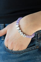 Heart-Melting Glow - Purple Bracelet Paparazzi