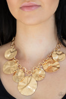 Barely Scratched The Surface - Gold Necklace Paparazzi