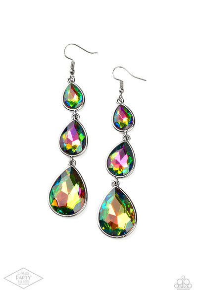 Metro Momentum - Multi-Colored Earrings Paparazzi