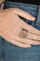 One in a MEDALLION - Copper Ring Paparazzi