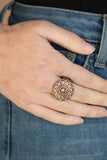 One in a MEDALLION - Copper Ring Paparazzi