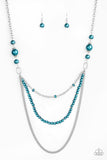 Very Vintage - Blue Necklace Paparazzi