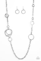 Amped Up Metallics - Silver Necklace Paparazzi
