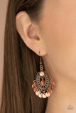 Chime Chic - Copper Earring Paparazzi