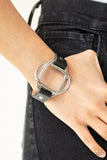 Nautically Knotted - Black Urban Bracelet Paparazzi