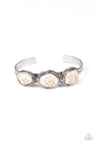 Stone Shop - White Bracelet Paparazzi