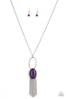 Dewy Desert - Purple Necklace Paparazzi