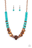 Desert Tranquility - Copper Necklace Paparazzi