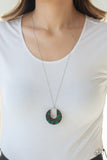 Setting The Fashion - Green Necklace Paparazzi