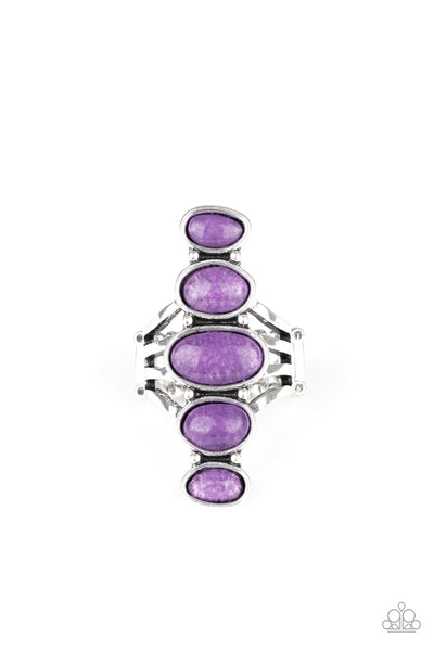 Stone Sublime - Purple Ring Paparazzi