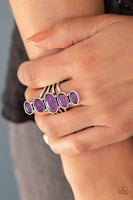 Stone Sublime - Purple Ring Paparazzi