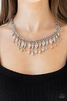 Trinket Trade - Silver Necklace Paparazzi