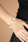 Boardroom Baller - White Pearl Bracelet Paparazzi