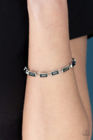 Irresistibly Icy - Silver Bracelet Paparazzi