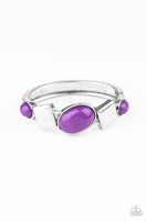 Abstract Appeal - Purple Bracelet Paparazzi