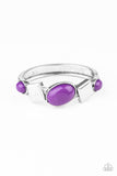 Abstract Appeal - Purple Bracelet Paparazzi