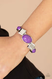 Abstract Appeal - Purple Bracelet Paparazzi