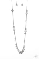 Trailblazing Trinket - Silver Necklace Paparazzi