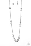 Trailblazing Trinket - Silver Necklace Paparazzi
