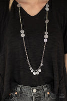 Trailblazing Trinket - Silver Necklace Paparazzi