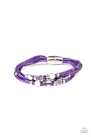 Cut The Cord - Purple Bracelet Paparazzi