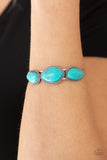 Stone Solace - Blue Bracelet Paparazzi