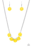 Garden Party Posh - Yellow Necklace Paparazzi
