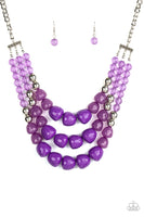 Forbidden Fruit - Purple Necklace Paparazzi