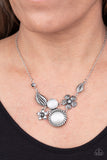 Exquisitely Eden - White Necklace Paparazzi