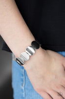 Industrial Influencer - Silver Bracelet Paparazzi