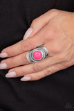 Sunny Sensations - Pink Ring Paparazzi