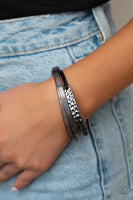 High-Strung Style - Black Urban Bracelet