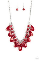 Endless Effervescence - Red Necklace Paparazzi